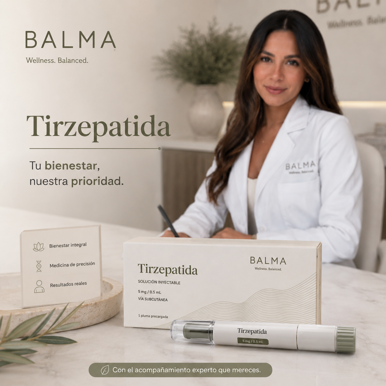 Tratamiento con péptidos BALMA a domicilio en Medellín